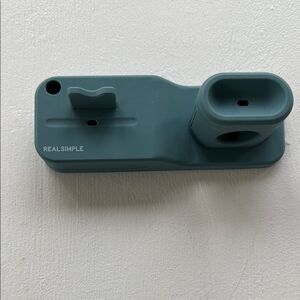 Real Simple 3-In-1 Silicone Charging Station Blue Gadgets Phone Air Pods Watch